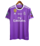 Camiseta Retro Real Madrid 16/17 2ª Equipación – Edición Final Champions League talla niño