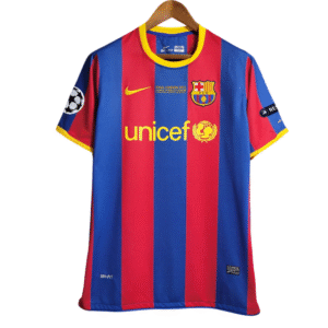 Camiseta Retro Barcelona 10/11 1ª Equipación – Edición Final Champions League