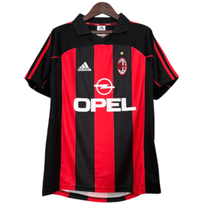 Camiseta retro AC Milan 00/02 1ª equipación