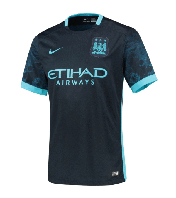 Camiseta retro Manchester City 15/16 2ª equipación