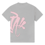 Camiseta Syna World Gris y Rosa