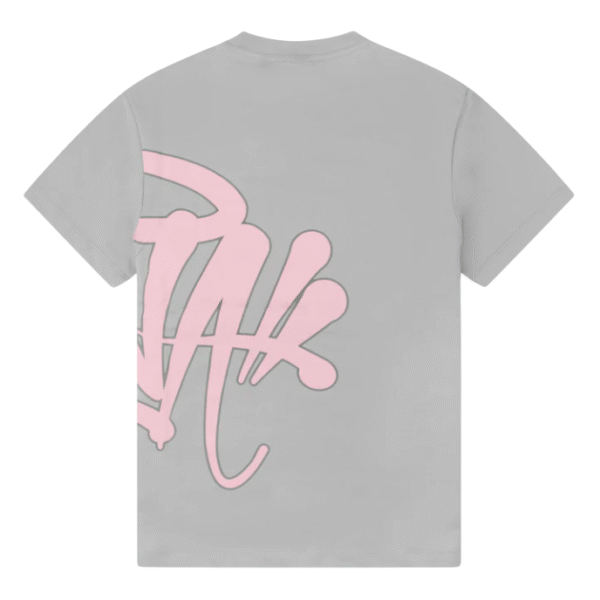 Camiseta Syna World Gris y Rosa