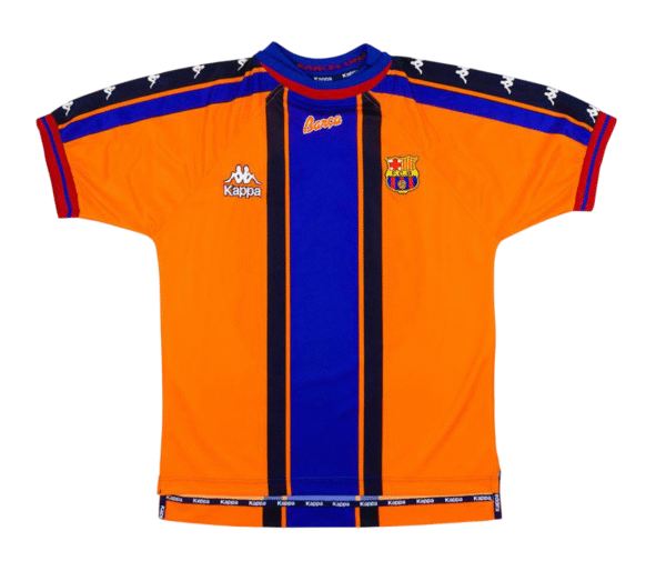 Camiseta Retro FC Barcelona 97/98 2ª equipación