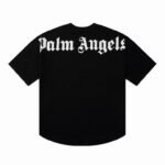 Camiseta Palm Angels Negra y Blanca