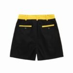 Pantalón Corto Palm Angels Negro y Amarillo