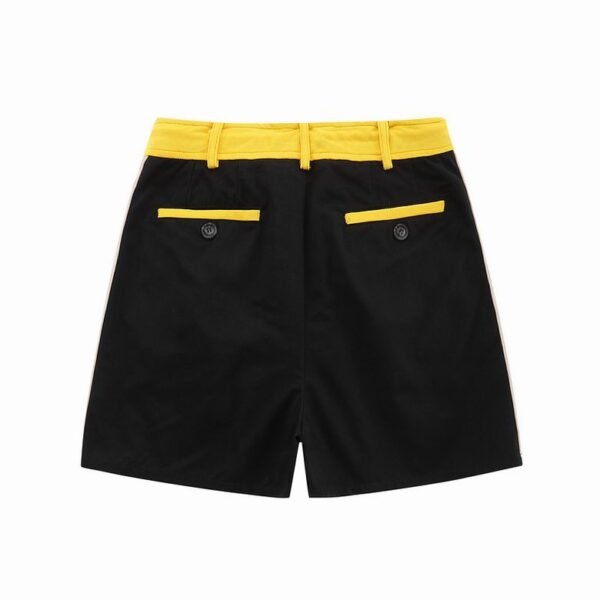 Pantalón Corto Palm Angels Negro y Amarillo