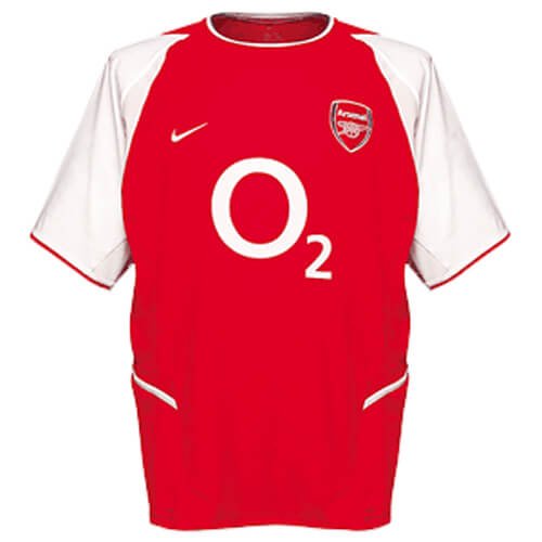Camiseta Retro Arsenal 02/03